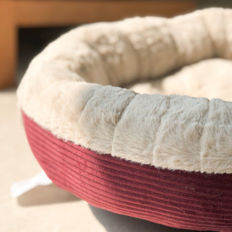 Plush Dog Mat Autumn And Winter Kennel Round Nest Cat