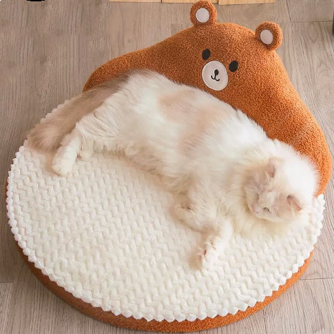 Nest Winter Sleeping With Cat Bed Mat Pet Supplies