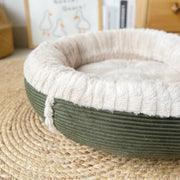 Plush Dog Mat Autumn And Winter Kennel Round Nest Cat